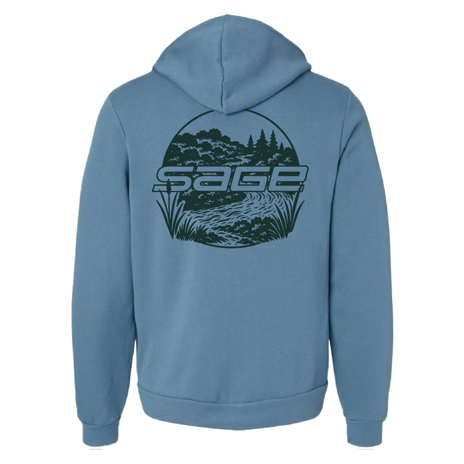 Sage Creekside Zip Hoodie