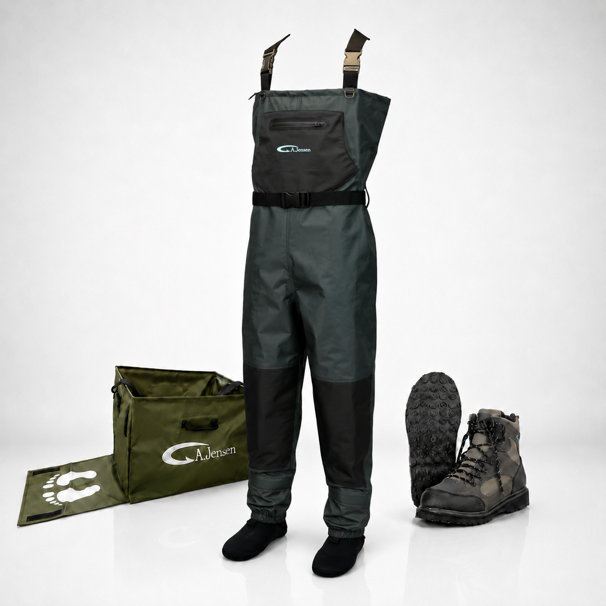 Atlas Waders + Calisto vadestøvler + Vaderstaske