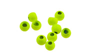 Tungsten Beads - Fl. Yellow