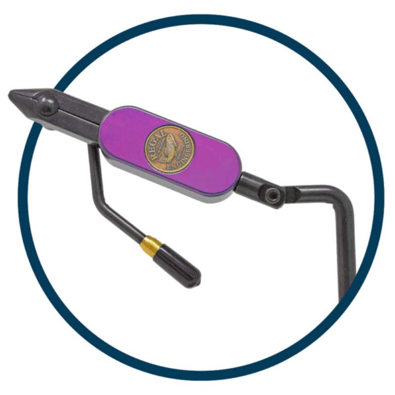 Medallion Series Head Only with Big Game Jaws - Ultra Violet