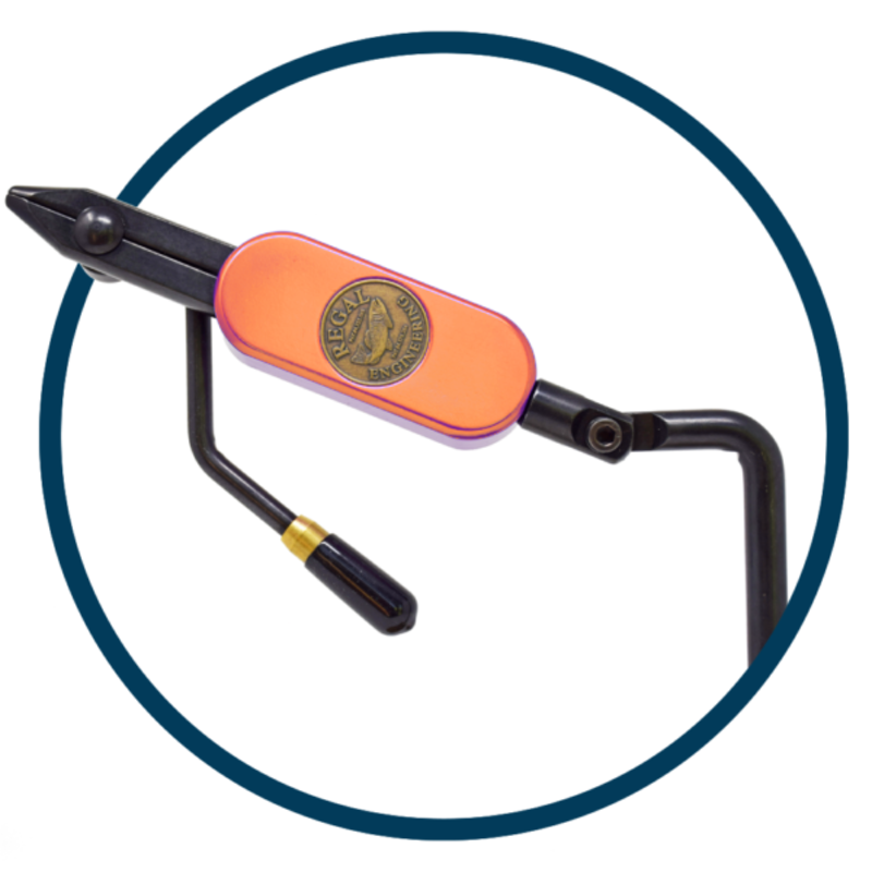 Medallion Series Head Only with Shank Jaws - Orange Ember