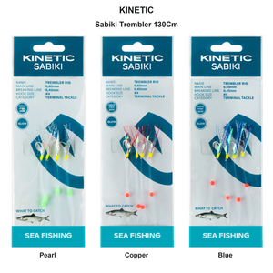 Du tilføjede <b><u>Kinetic Sabiki Trembler 130Cm</u></b> til kurven.