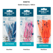 Farveoversigt – Kinetic Sabiki Octopus L 150Cm