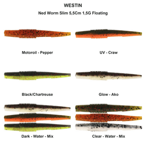 Du tilføjede <b><u>Ned Worm Slim 5,5Cm 1,5G Floating</u></b> til kurven.