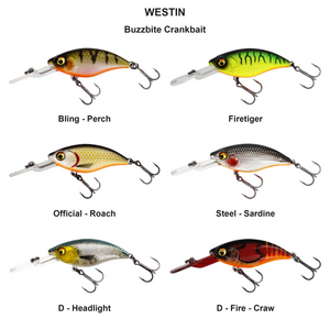 Du tilføjede <b><u>Buzzbite Crankbait</u></b> til kurven.