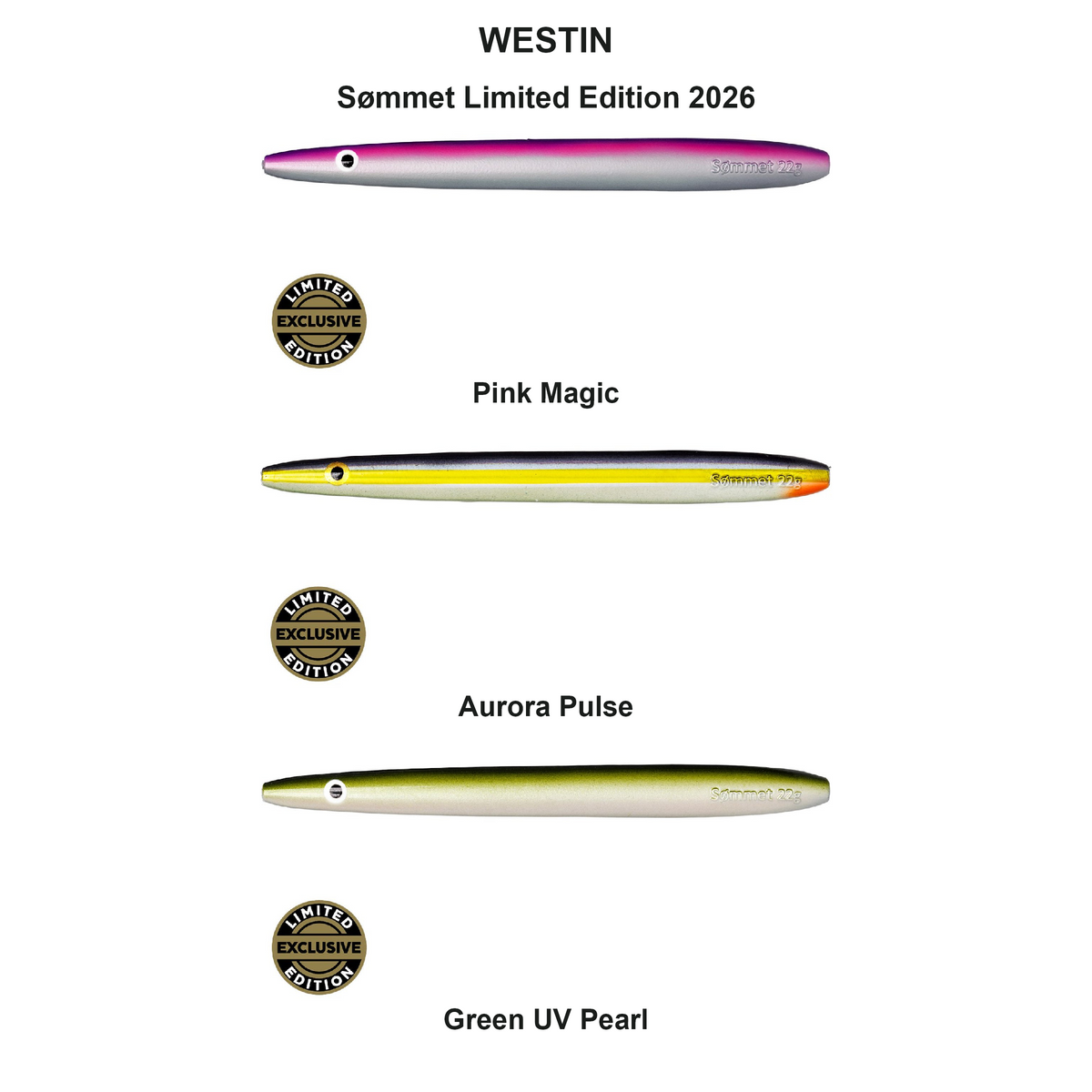 Farveoversigt – Sømmet Limited Edition 2026