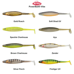 Du tilføjede <b><u>Berkley PowerBait® Vibe</u></b> til kurven.