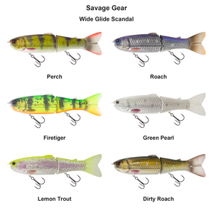 Du tilføjede <b><u>Savage Gear Wide Glide Scandal</u></b> til kurven.