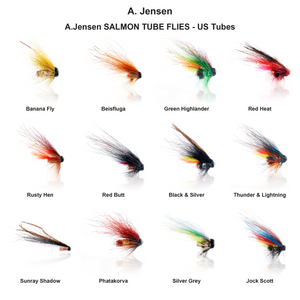 A.Jensen SALMON TUBE FLIES - US Tubes