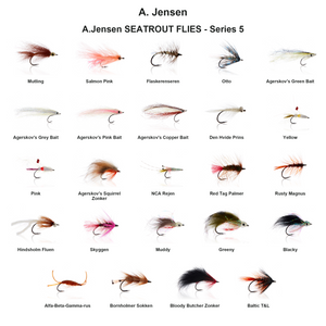 A.Jensen SEATROUT FLIES - Series 5