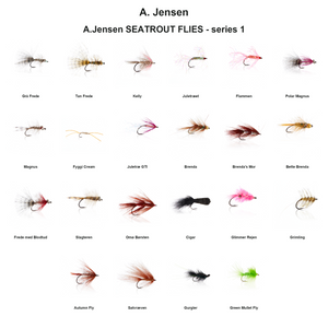 A.Jensen SEATROUT FLIES - series 1