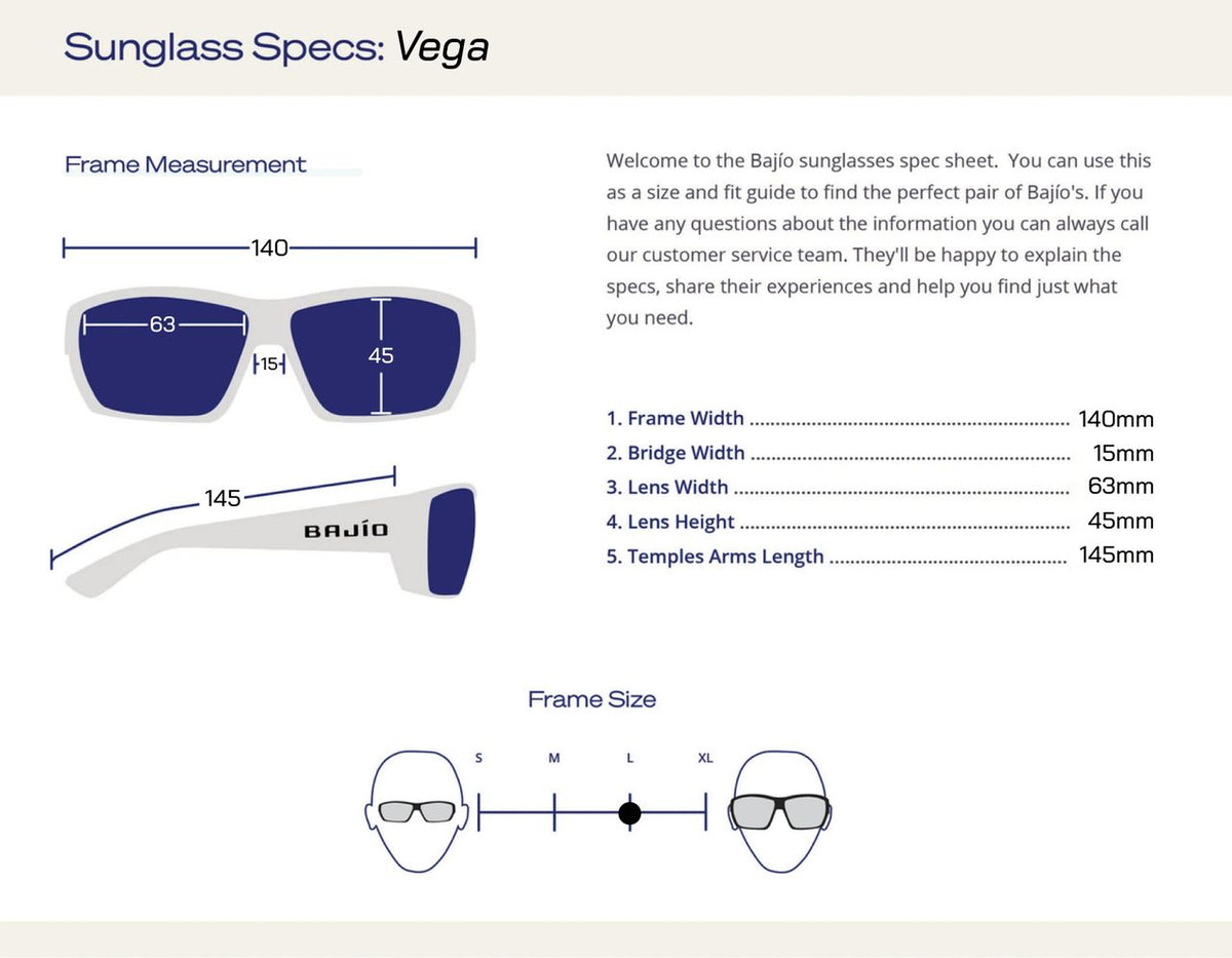 Bajio Vega Black Matte - Copper Glass