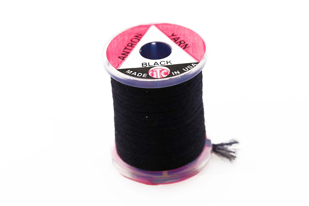 Antron Yarn Spool - Black