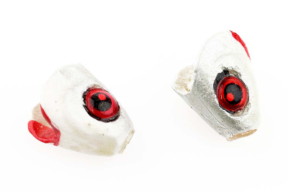 Spawn Heads #S - White/Silver