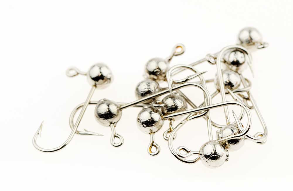 Jig Heads Ball Style - Silver