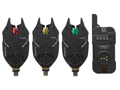 Du tilføjede <b><u>Kinetic Xt-Run Bite Alarm Set 3+1</u></b> til kurven.