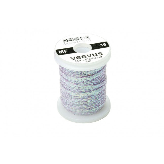 Veevus Mini Flatbraid - Pearl Purple