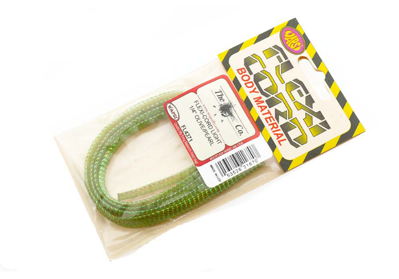 Flexi cord - Pearl Olive ( 1/4 inch 6 mm) 