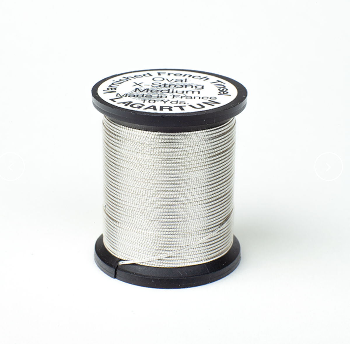 Lagartun Metal Oval Tinsel - Silver