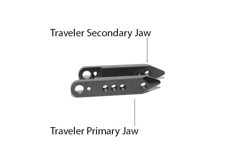 Renzetti - Traveler Primary Jaw  (Front jaw) - Round Ends - for repair