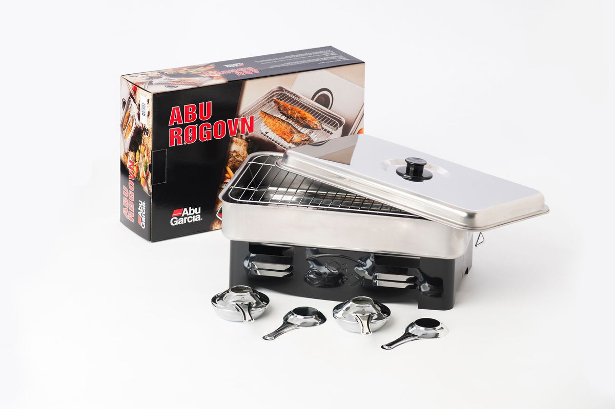 Abu Garcia Smoker - 2 Burner med låg, rist, brændere og originalemballage.