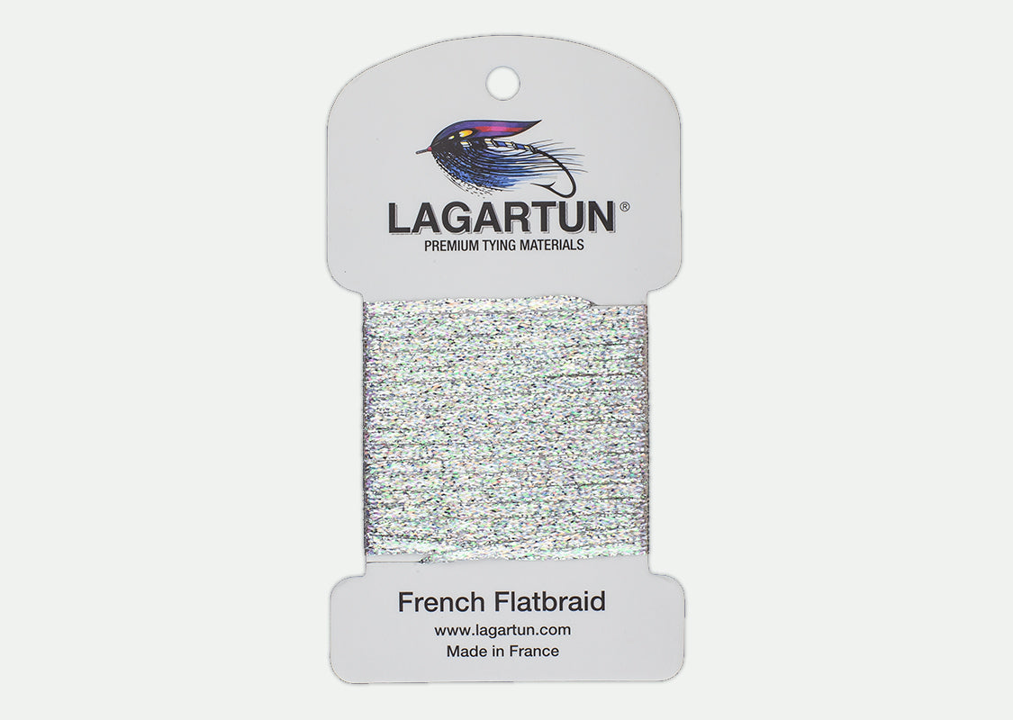 Flatbraid - Variegated Silver